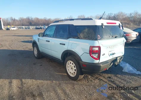 2024 Ford Bronco Sport Heritage from USA, damaged, VIN 3FMCR9G68RRF40738